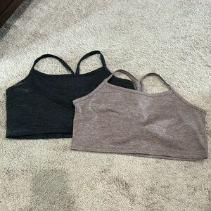 Set of 2 aerie sports bra/tank tops
